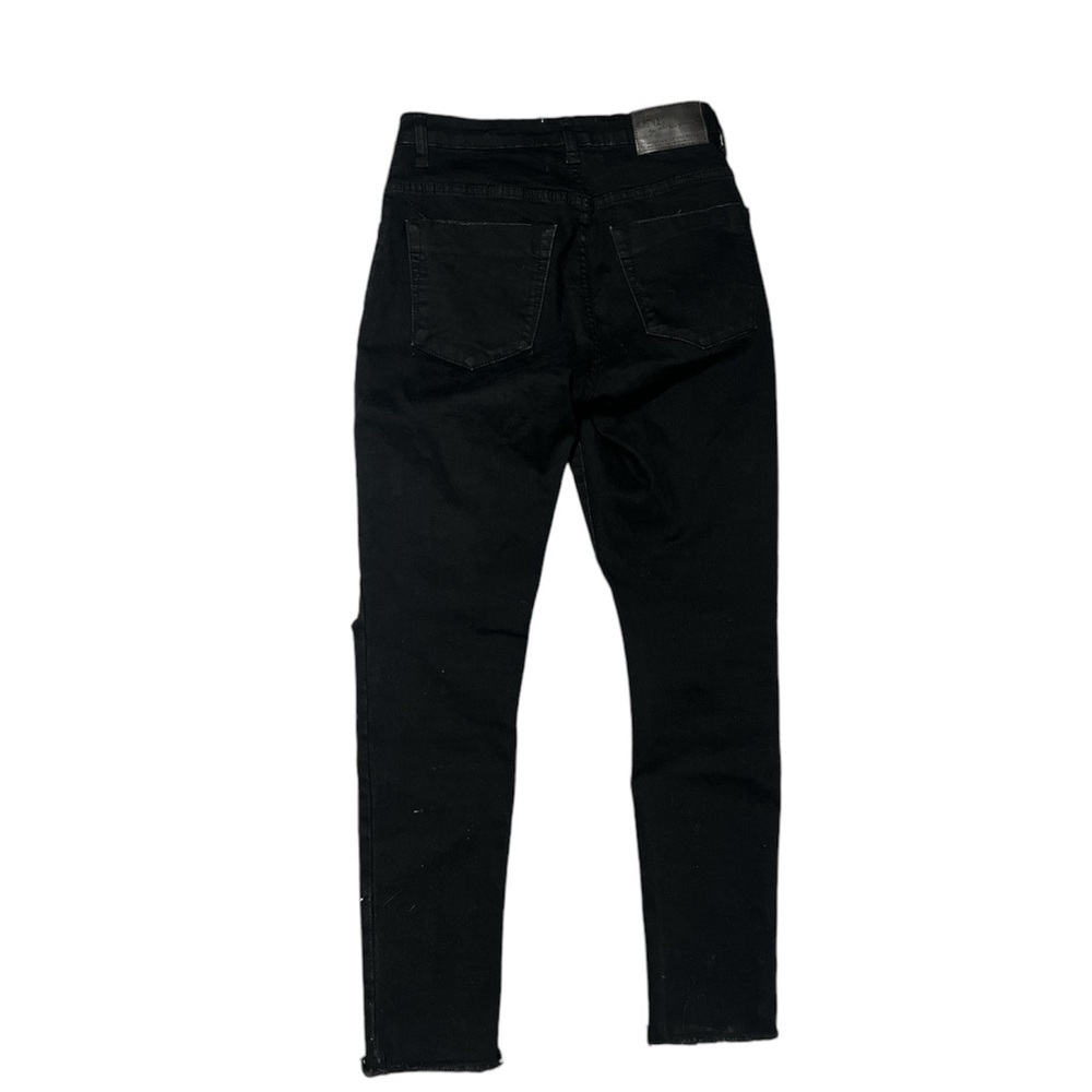 One Teaspoon Freebirds Black Skinny Stretch Jeans - size 26 - Picture 4 of 11